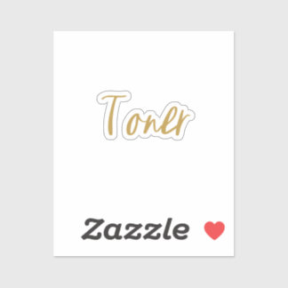 Tonerspeicheraufkleber Aufkleber