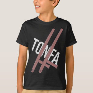 Tonfa - Tong Fa Pair - Okinawan Kämpfe T-Shirt