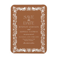 Tonfliese Talavera Spanische Fiesta Save-the-Date-