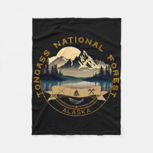 Tong National Forest Urlaubsbekleidung - Souvenir Fleecedecke