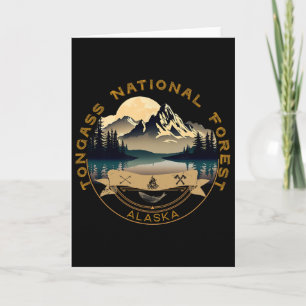 Tong National Forest Urlaubsbekleidung - Souvenir Karte