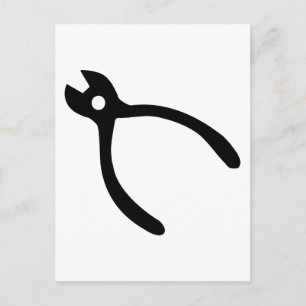 Tong - Plier Postkarte