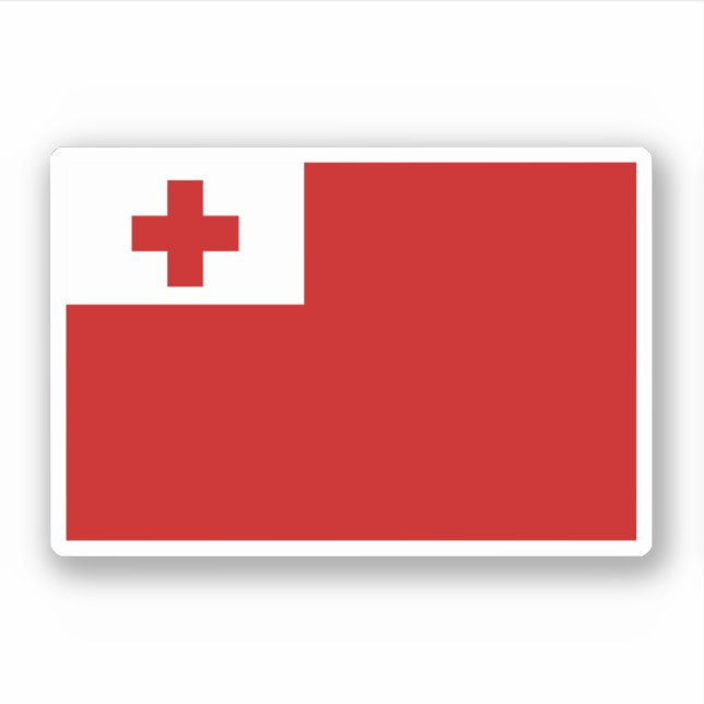 Tonga Aufkleber (Vorderseite)