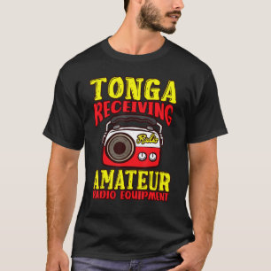 Tonga Empfang Amateur Radio Ausrüstung Männer Frau T-Shirt