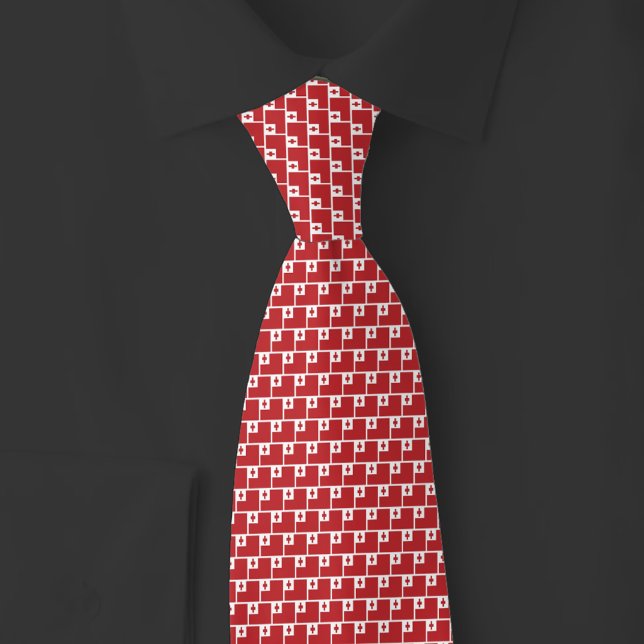 Tonga Flag Brick Pattern Krawatte (Von Creator hochgeladen)