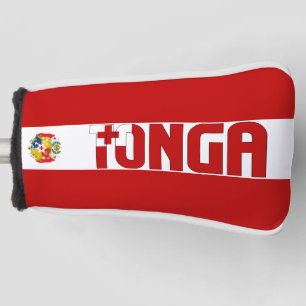 Tonga Flag Gorgeous Patriotic Golf Head Cover Headcover