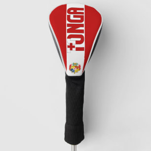 Tonga Flag Gorgeous Patriotic Golf Headcover
