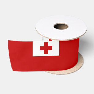 Tonga Flag & Tonga Reise, Urlaub/Sport Satinband