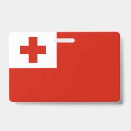 Tonga-Flagge Ausweis