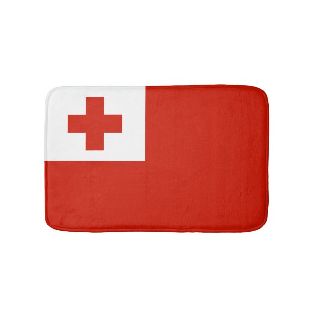 Tonga-Flagge Badematte (Vorderseite)