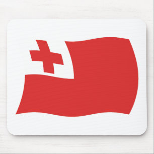 Tonga-Flagge-Mauspad Mousepad