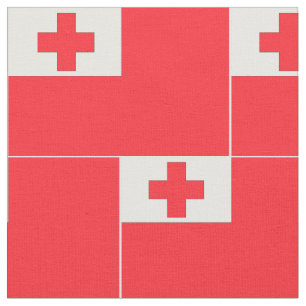 Tonga-Flagge Stoff