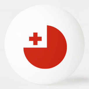 Tonga-Flagge Tischtennisball
