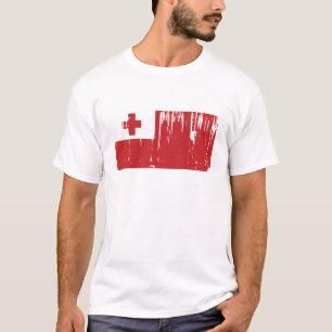 Tonga-Flaggen-Welt T-Shirt