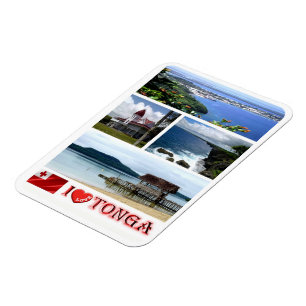 Tonga - I Liebe - Magnet