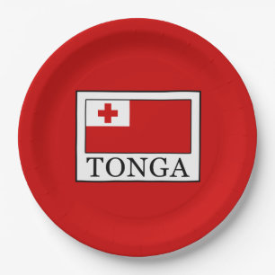 Tonga Pappteller