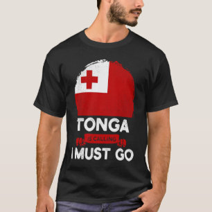 Tonga ruft an, dass ich Tongan Heritage Roots P T-Shirt