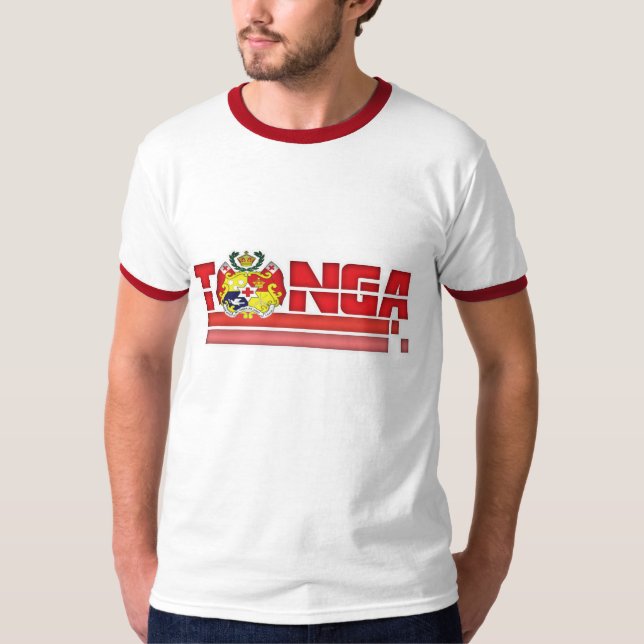 Tonga-Rugby T-Shirt (Vorderseite)