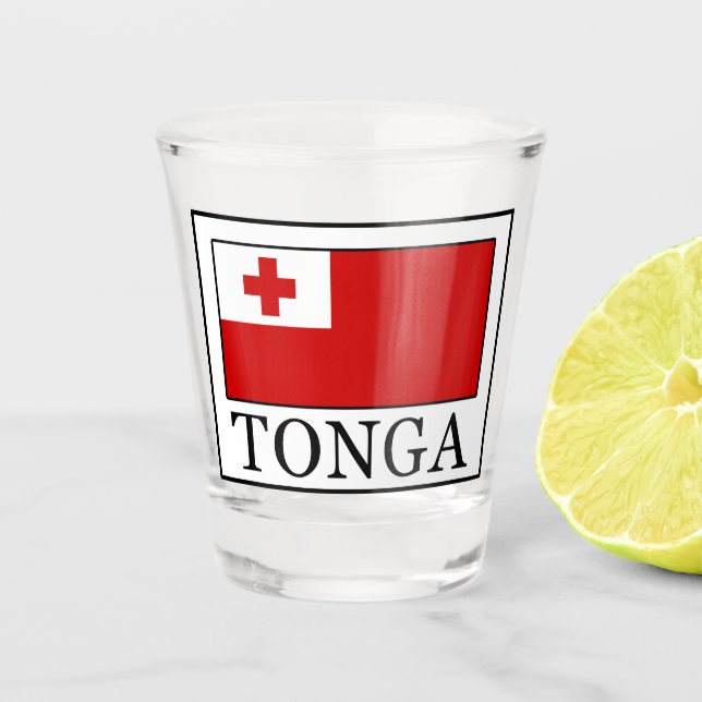 Tonga Schnapsglas (Vorderseite)