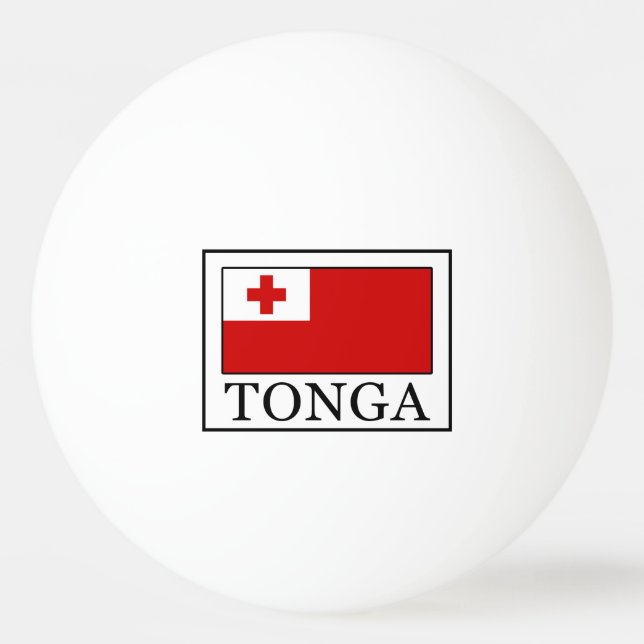Tonga Tischtennisball (Vorderseite)