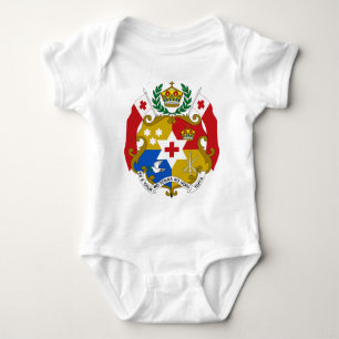 Tonga-Wappen Baby Strampler