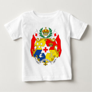 Tonga-Wappen Detail Baby T-shirt
