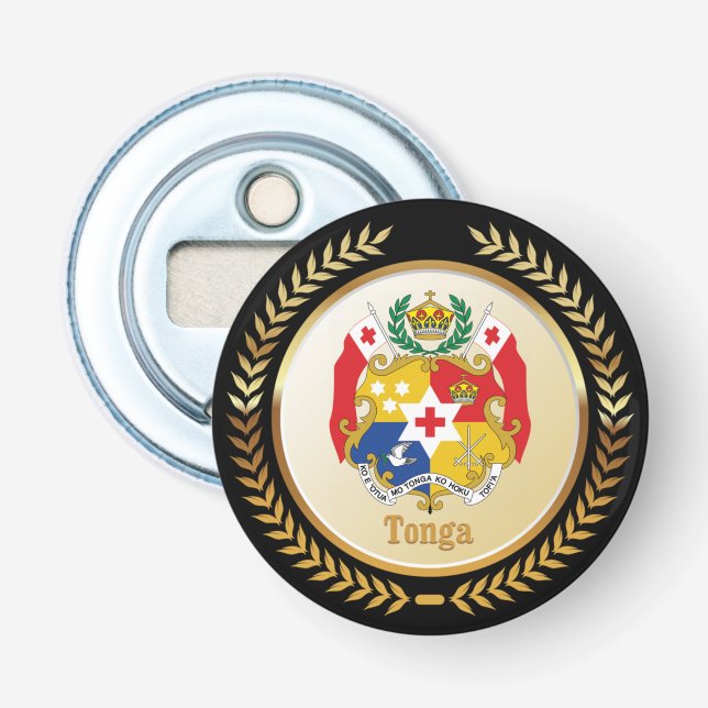Tonga-Wappen Flaschenöffner (Vorderseite)