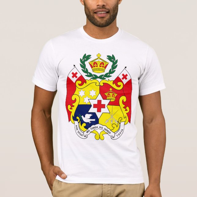 Tonga-Wappen T - Shirt (Vorderseite)