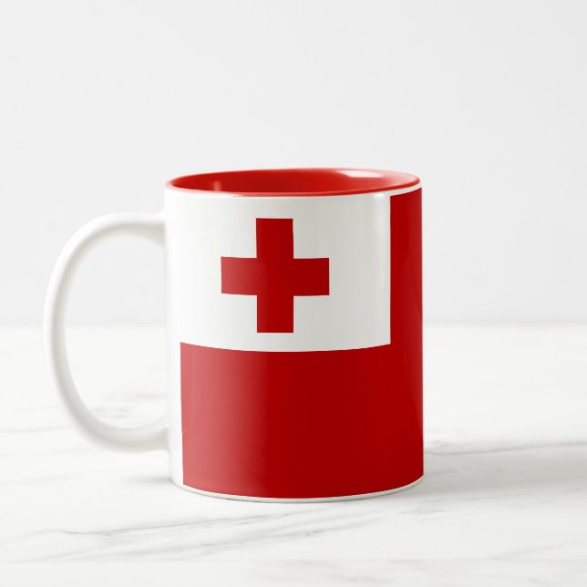 Tonga Zweifarbige Tasse (Links)