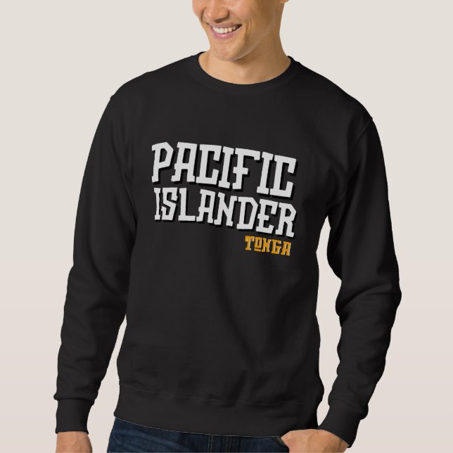 Tongan Pacific Islander Sweatshirt (Vorderseite)