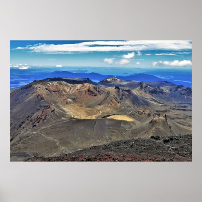 Tongariro Alptransit Poster (Vorne)