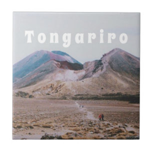 Tongariro-Nationalpark, Neuseeland Souvenir Fliese