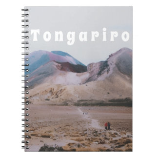 Tongariro-Nationalpark, Neuseeland Souvenir Notizblock