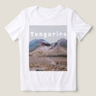 Tongariro-Nationalpark, Neuseeland Souvenir Tri-Blend Shirt