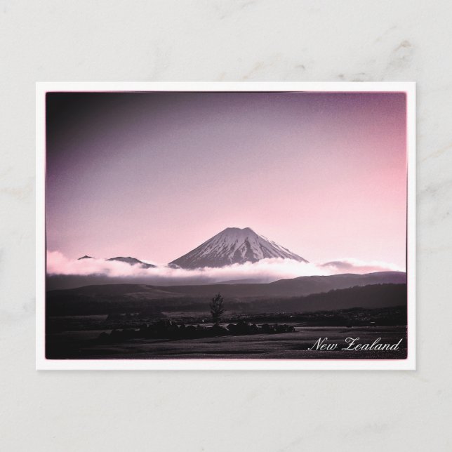Tongariro, Nationalpark, Vintag / Neuseeland Postkarte (Vorderseite)