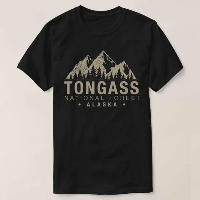 Tongass National Forest Alaska T-Shirt (Design vorne)