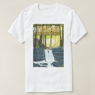 Tongass National Forest Reiseplakat T-Shirt