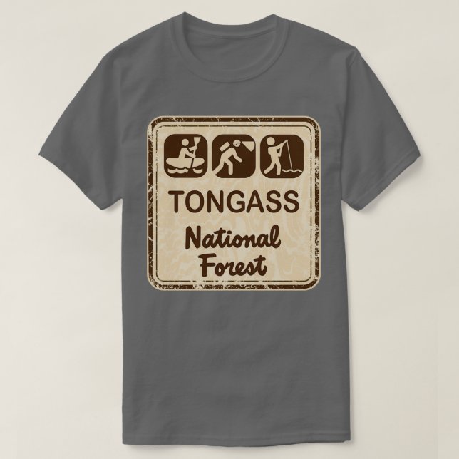 Tongass National Forest T-Shirt (Design vorne)
