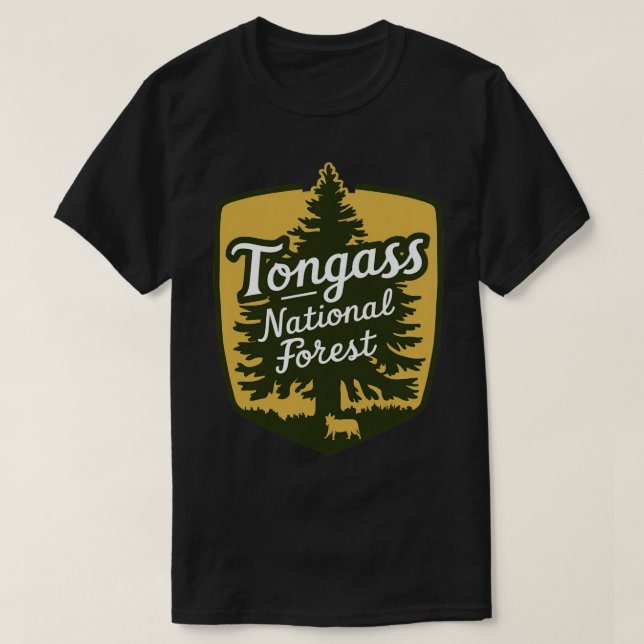 Tongass National Forest TShirt (Design vorne)