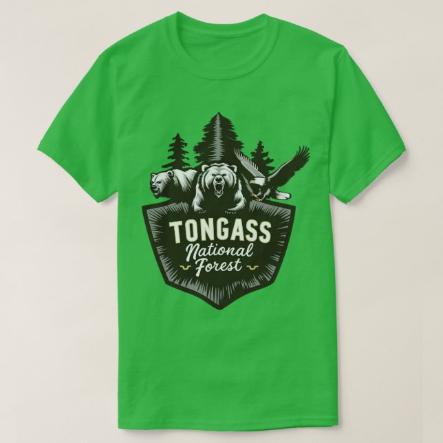 Tongass Wildlife TShirt (Design vorne)