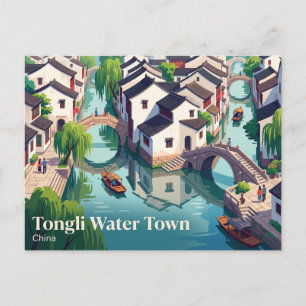 Tongli-Wassertown China Postkarte
