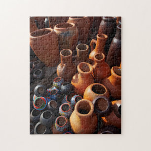 Tongöpfe, Hazyview, Mpumalanga, Südafrika Puzzle