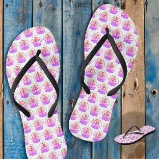 Tongs Karibik CHEMIS-TREE Weißbaum-Strand Flip Flops