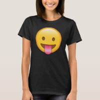 Tongue-Out Emoji kids T - Shirt