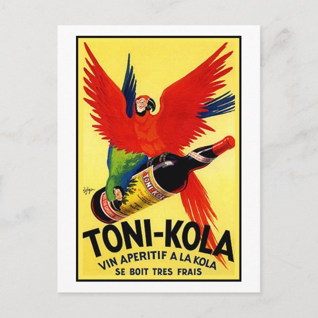 Toni-Kola Postkarte (Vorderseite)