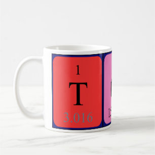 Toni-Periodenname Tasse