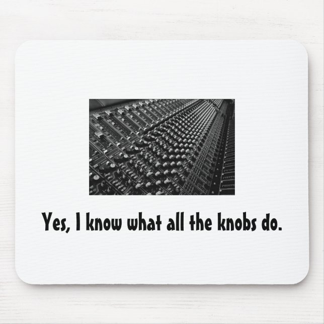 Toningenieur Mousepad (Vorne)