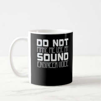 Toningenieur Voice Joke Audio Techniker Kaffeetasse