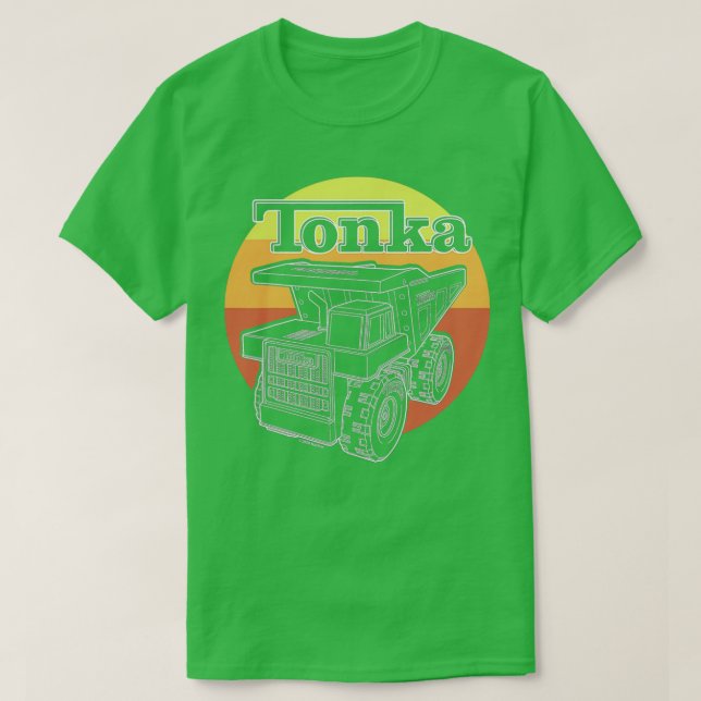 Tonka Truck Sunset T-Shirt (Design vorne)