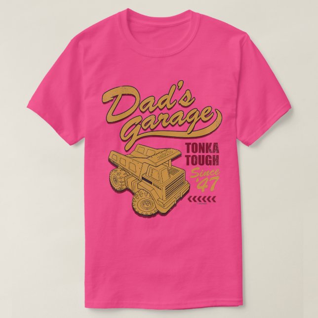 Tonka Vaters Garage Tonka Teig Seit '47 T-Shirt (Design vorne)